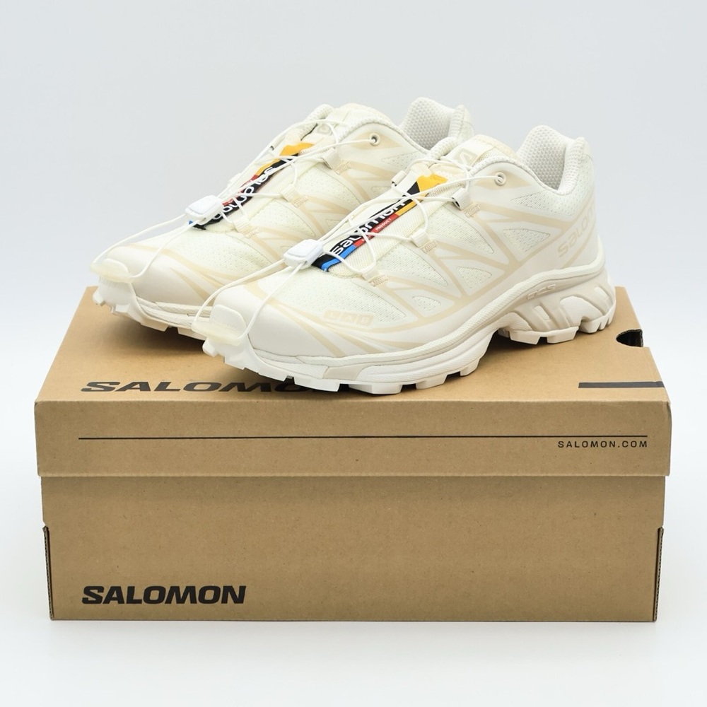 Salomon XT-6 Vanilla Ice/Almond Milk Sneakers